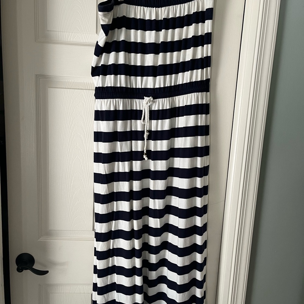 GAP strapless maxi dress